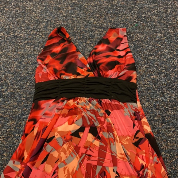 Dana Point Collection Abstract Print Dress sz. S - Picture 2 of 4